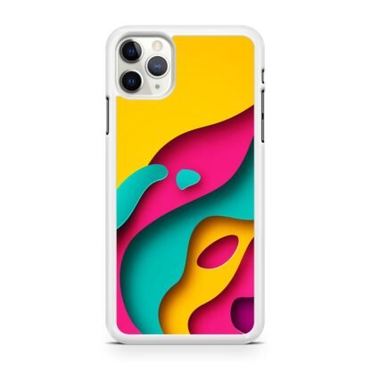 Colorful Liquid Paint iPhone 12 / 12 Pro / 12 Pro Max / 12 Mini Case - Image 2