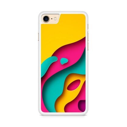 Colorful Liquid Paint iPhone 7 / 8 / SE 2020 / SE 2022 Case - Image 2