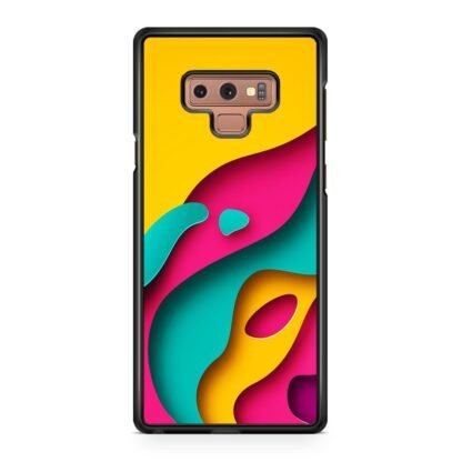 Colorful Liquid Paint Samsung Galaxy Note 9 Case
