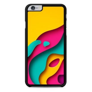 Colorful Liquid Paint iPhone 6 / 6S / 6 Plus / 6S Plus Case