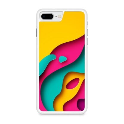 Colorful Liquid Paint iPhone 7 Plus / 8 Plus Case - Image 2