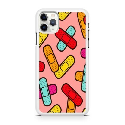 Colorful Plaster Collage iPhone 12 / 12 Pro / 12 Pro Max / 12 Mini Case - Image 2