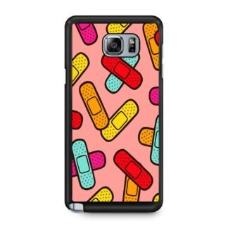 Colorful Plaster Collage Samsung Galaxy Note 5 Case
