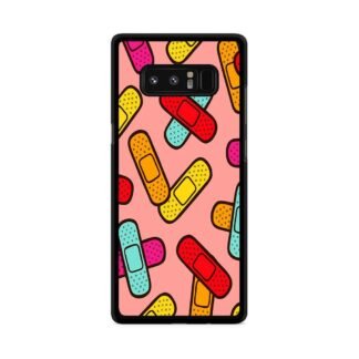Colorful Plaster Collage Samsung Galaxy Note 8 Case