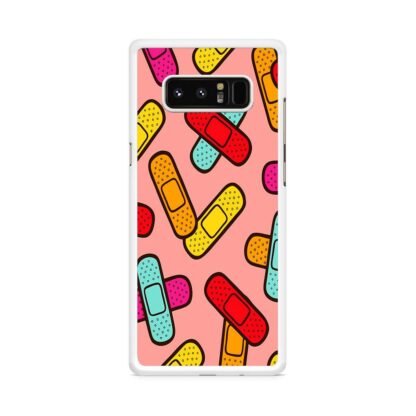 Colorful Plaster Collage Samsung Galaxy Note 8 Case - Image 2