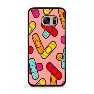 Colorful Plaster Collage Samsung Galaxy S7 / S7 Edge Case