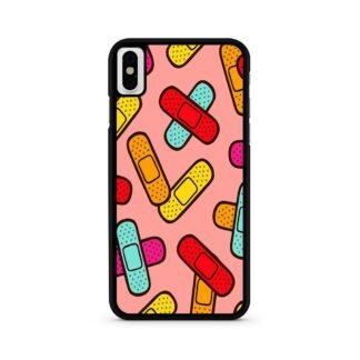 Colorful Plaster Collage iPhone X / XR / XS / XS Max Case