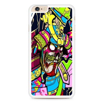 Colorful Skull Samurai iPhone 6 / 6S / 6 Plus / 6S Plus Case - Image 2