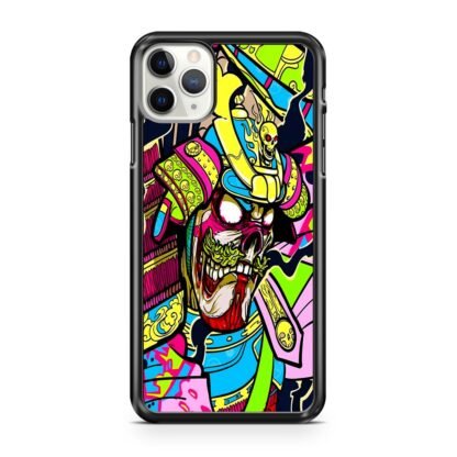 Colorful Skull Samurai iPhone 12 / 12 Pro / 12 Pro Max / 12 Mini Case