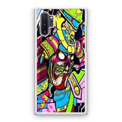 Colorful Skull Samurai Samsung Galaxy Note 10 / Note 10 Plus Case - Image 2