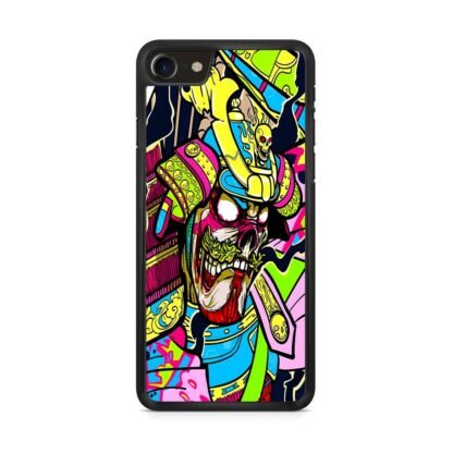 Colorful Skull Samurai iPhone 7 / 8 / SE 2020 / SE 2022 Case