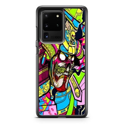 Colorful Skull Samurai Samsung Galaxy S20 / S20 Plus / S20 Ultra / S20 FE Case