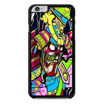 Colorful Skull Samurai iPhone 6 / 6S / 6 Plus / 6S Plus Case