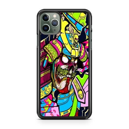 Colorful Skull Samurai iPhone 15 / 15 Plus / 15 Pro / 15 Pro Max Case