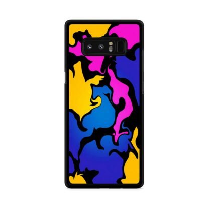 Colorful Splatter Pattern Samsung Galaxy Note 8 Case