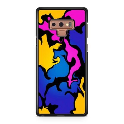 Colorful Splatter Pattern Samsung Galaxy Note 9 Case