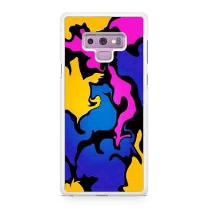 Colorful Splatter Pattern Samsung Galaxy Note 9 Case - Image 2