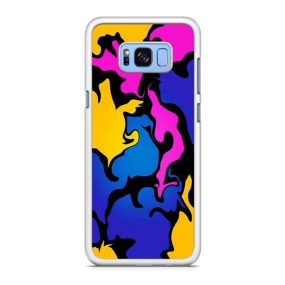 Colorful Splatter Pattern Samsung Galaxy S8 / S8 Plus Case - Image 2