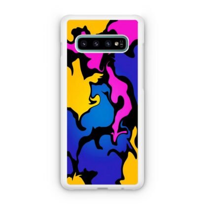 Colorful Splatter Pattern Samsung Galaxy S10 / S10e / S10 Plus / S10 5G Case - Image 2