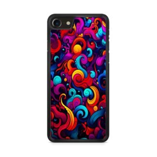 Colorful Wave Swirl Art iPhone 7 / 8 / SE 2020 / SE 2022 Case