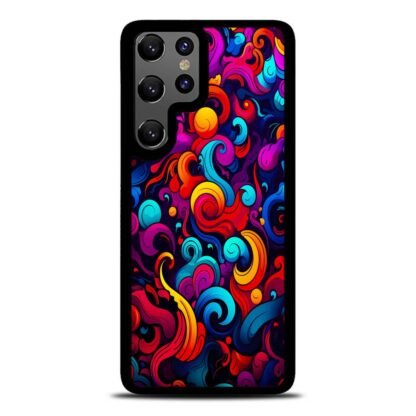 Colorful Wave Swirl Art Samsung Galaxy S25 / S25 Plus / S25 Ultra Case