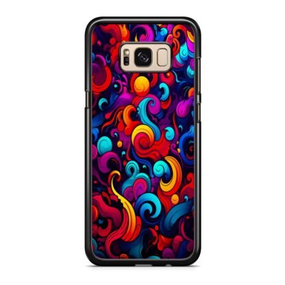 Colorful Wave Swirl Art Samsung Galaxy S8 / S8 Plus Case