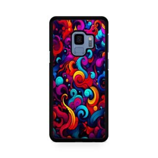 Colorful Wave Swirl Art Samsung Galaxy S9 / S9 Plus Case