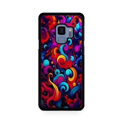 Colorful Wave Swirl Art Samsung Galaxy S9 / S9 Plus Case