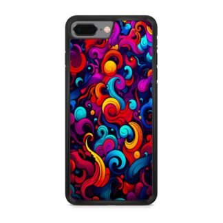Colorful Wave Swirl Art iPhone 7 Plus / 8 Plus Case