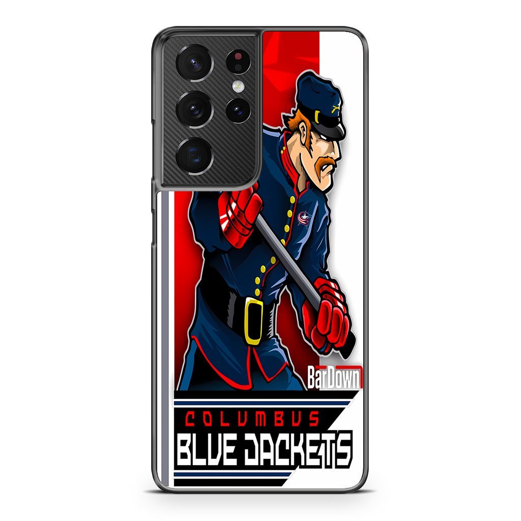 Columbus Blue Jackets Hockey Team Samsung Galaxy S21 / S21 Plus / S21 Ultra / S21 FE Case