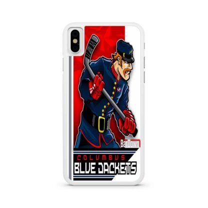 Columbus Blue Jackets Hockey Team iPhone X / XR / XS / XS Max Case - Image 2
