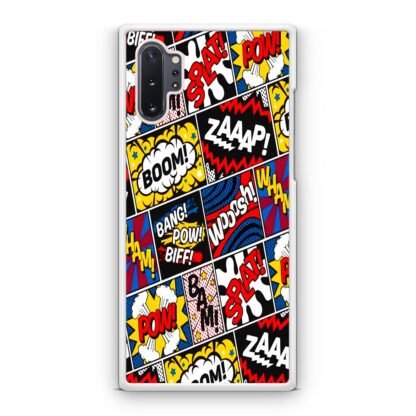 Comic Boom Pow Splat Samsung Galaxy Note 10 / Note 10 Plus Case - Image 2