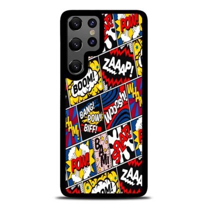 Comic Boom Pow Splat Samsung Galaxy S25 / S25 Plus / S25 Ultra Case