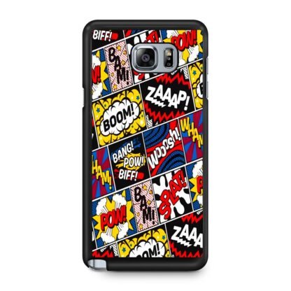 Comic Boom Pow Splat Samsung Galaxy Note 5 Case