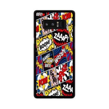 Comic Boom Pow Splat Samsung Galaxy Note 8 Case