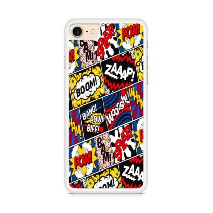 Comic Boom Pow Splat iPhone 7 / 8 / SE 2020 / SE 2022 Case - Image 2