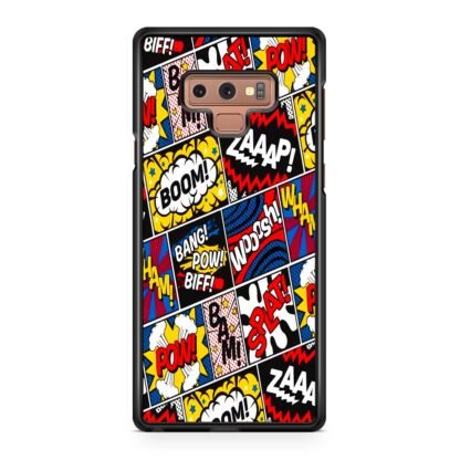 Comic Boom Pow Splat Samsung Galaxy Note 9 Case