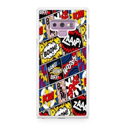 Comic Boom Pow Splat Samsung Galaxy Note 9 Case - Image 2
