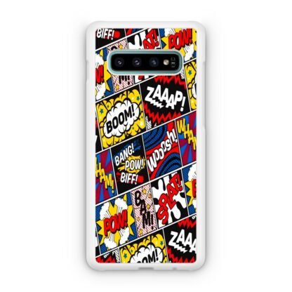 Comic Boom Pow Splat Samsung Galaxy S10 / S10e / S10 Plus / S10 5G Case - Image 2