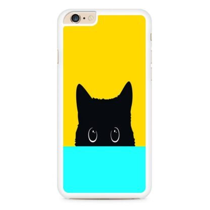 Cute Black Kitty iPhone 6 / 6S / 6 Plus / 6S Plus Case - Image 2