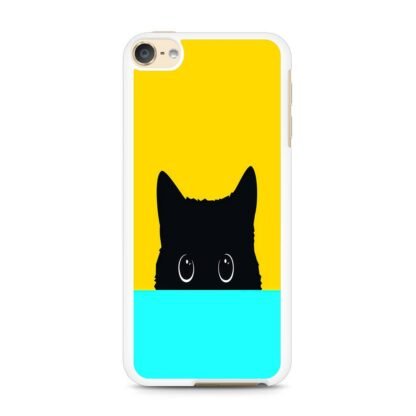 Cute Black Kitty iPod Touch 6 / 7 Case - Image 2