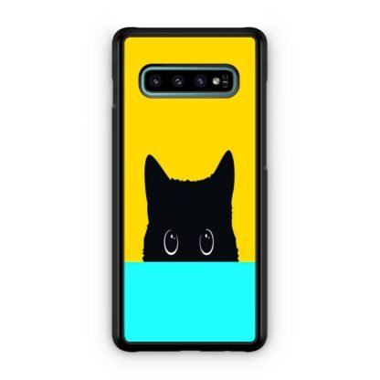 Cute Black Kitty Samsung Galaxy S10 / S10e / S10 Plus / S10 5G Case