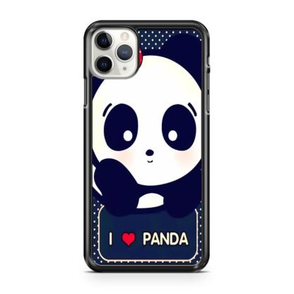 Cute I love Panda iPhone 12 / 12 Pro / 12 Pro Max / 12 Mini Case