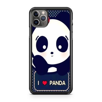 Cute I love Panda iPhone 14 / 14 Plus / 14 Pro / 14 Pro Max Case