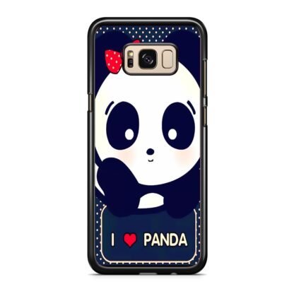 Cute I love Panda Samsung Galaxy S8 / S8 Plus Case