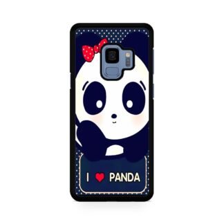 Cute I love Panda Samsung Galaxy S9 / S9 Plus Case