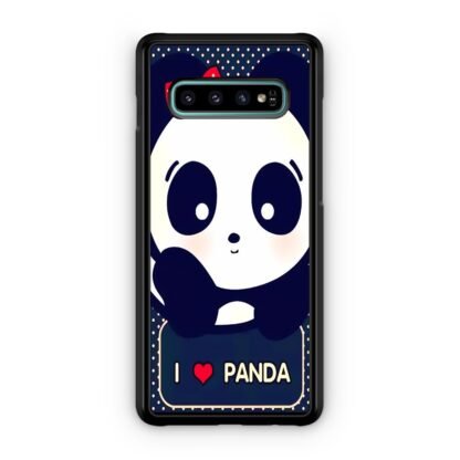 Cute I love Panda Samsung Galaxy S10 / S10e / S10 Plus / S10 5G Case