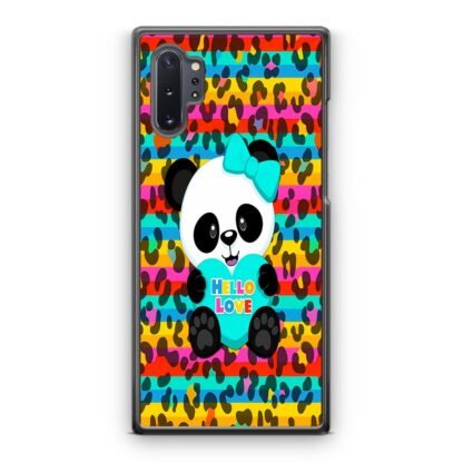 Cute Panda Hello Love Samsung Galaxy Note 10 / Note 10 Plus Case