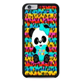 Cute Panda Hello Love iPhone 6 / 6S / 6 Plus / 6S Plus Case