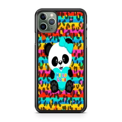 Cute Panda Hello Love iPhone 15 / 15 Plus / 15 Pro / 15 Pro Max Case